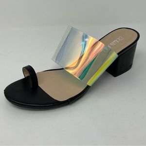 Dolls Kill Lunar Galactic Dreamz Holographic Slides, 7
